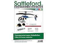 Sattleford 5 Klebefolien A4 für Laserdrucker transparent; Drucker-Etiketten Drucker-Etiketten Drucker-Etiketten Drucker-Etiketten 
