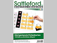 Sattleford 150 Business-Visitenkarten, matt, glatte Kanten, 300g/m²