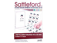 Sattleford 240 Bewerbungsfoto-Etiketten hochglänzend 45x55 mm; Vorgestanzte Visitenkarten Vorgestanzte Visitenkarten Vorgestanzte Visitenkarten Vorgestanzte Visitenkarten 