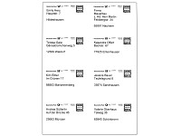 Sattleford 800 Adress-Etiketten 105x74 mm (STAMPIT) für Laser/Inkjet