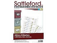 Sattleford Adressaufkleber, Etiketten Druckerpapier; Bedruckbare Klebefolien Bedruckbare Klebefolien Bedruckbare Klebefolien Bedruckbare Klebefolien 