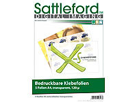 Sattleford Klebefolie zum drucken, Klebefolie selber drucken; Drucker-Etiketten Drucker-Etiketten Drucker-Etiketten
