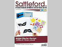 Sattleford 120 Bl. Spezialkarton "Glacier light" A4/185g Laser/Inkjet; Drucker-Etiketten 