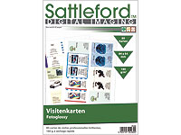 Sattleford 80 Visitenkarten hochglänzend "StripCards" 180g/85x54 mm