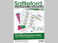 Sattleford 80 Visitenkarten Glossy Inkjet 230 g/m²