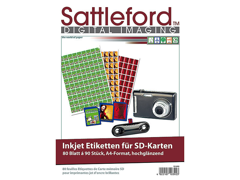 ; Bedruckbare Klebefolien 